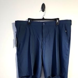 Greg Norman Men's Navy Blue Shorts Stretch UPF Sun Protection Sz 38 10% Spandex